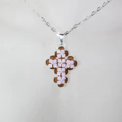 Pendant 45cm - Serina-Silver Chain - Pendant 45cm - Laiton argenté